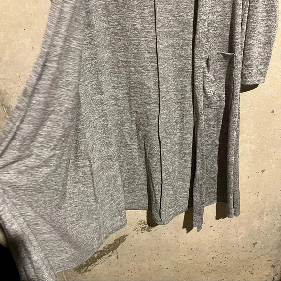 LuLaRoe Sarah Sweater Women’s Small Gray Cardigan Open Front Long Sleeve - Picture 3 of 7